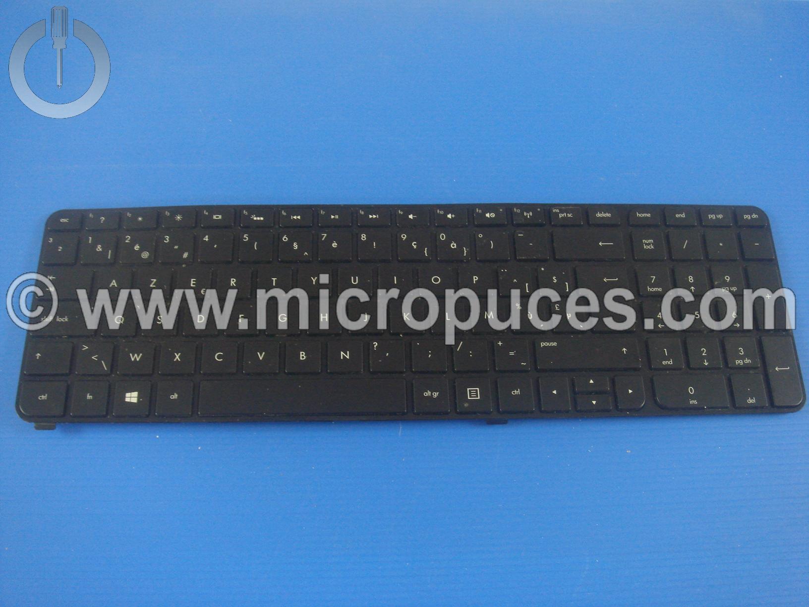 Clavier AZERTY Belge 639396-A41 pour HP Pavilion DV7