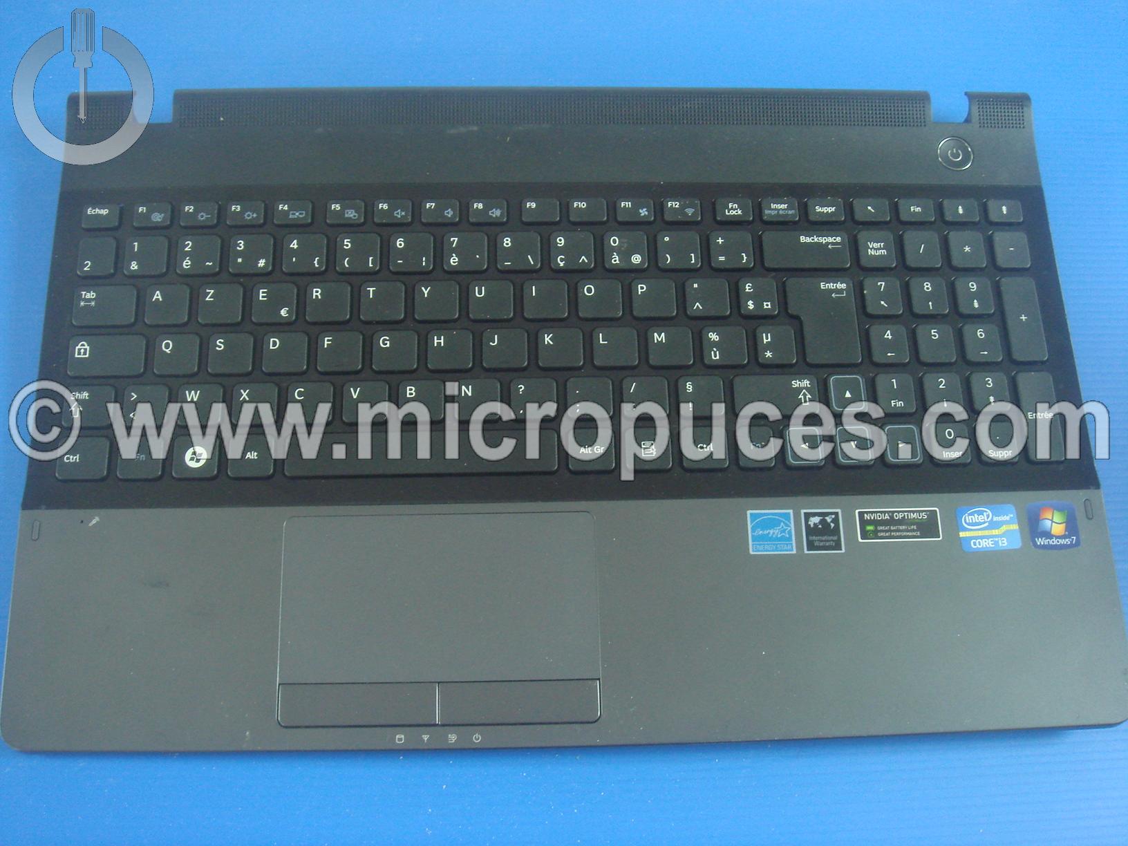 Clavier + plasturgie AZERTY pour SAMSUNG NP300E5A