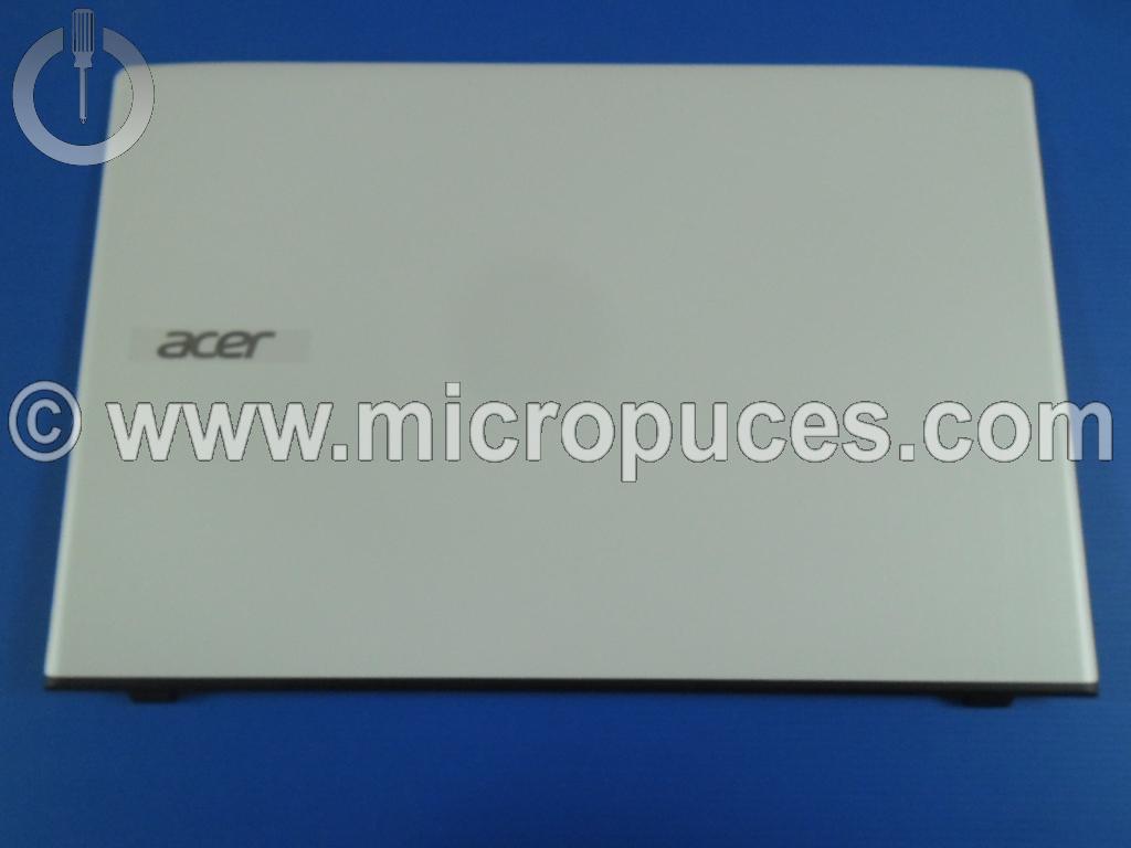 Plasturgie arrière d'écran blanche pour ACER Aspire E5