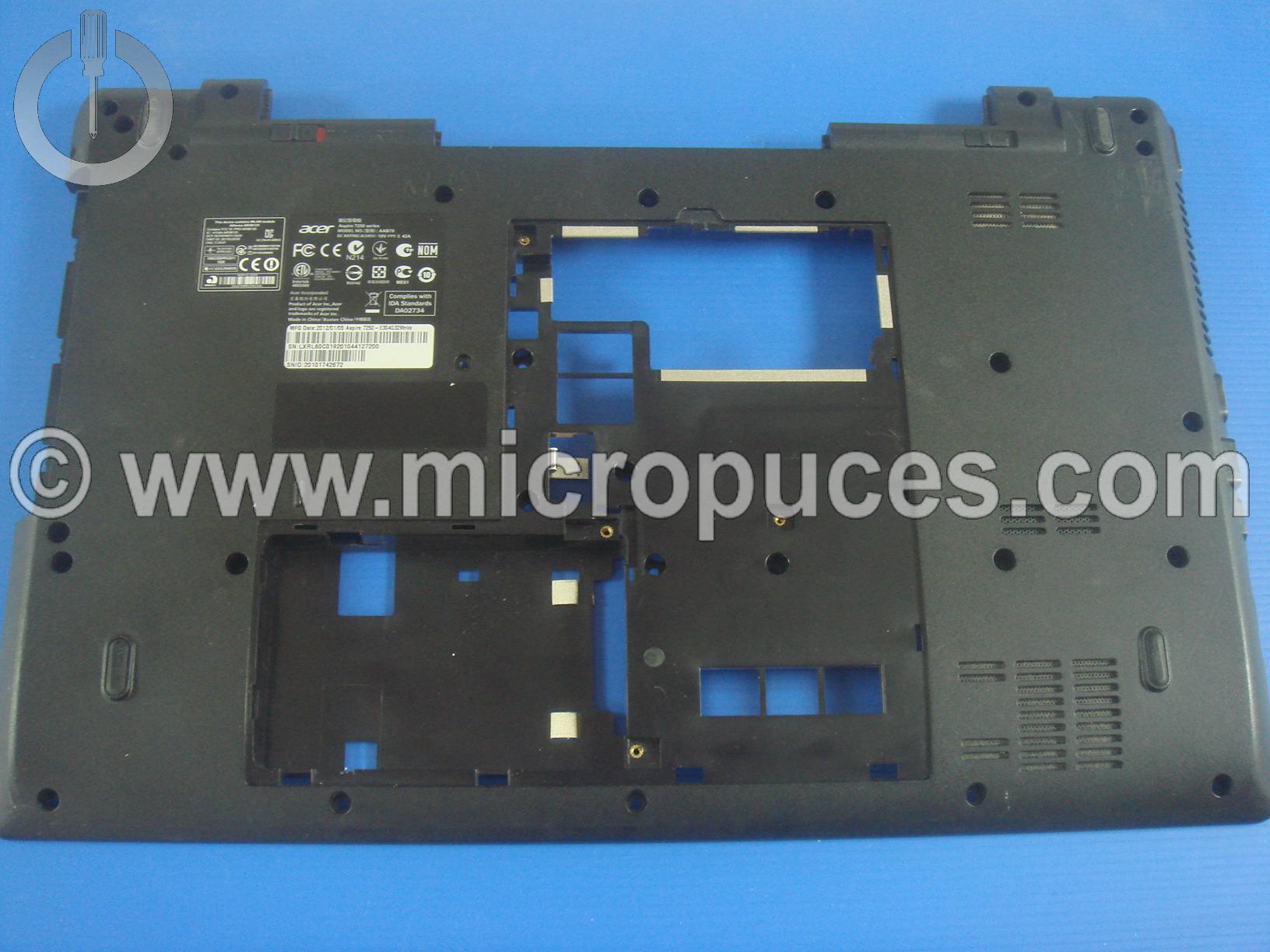 Plasturgie de base bottom case ACER Aspire 7250