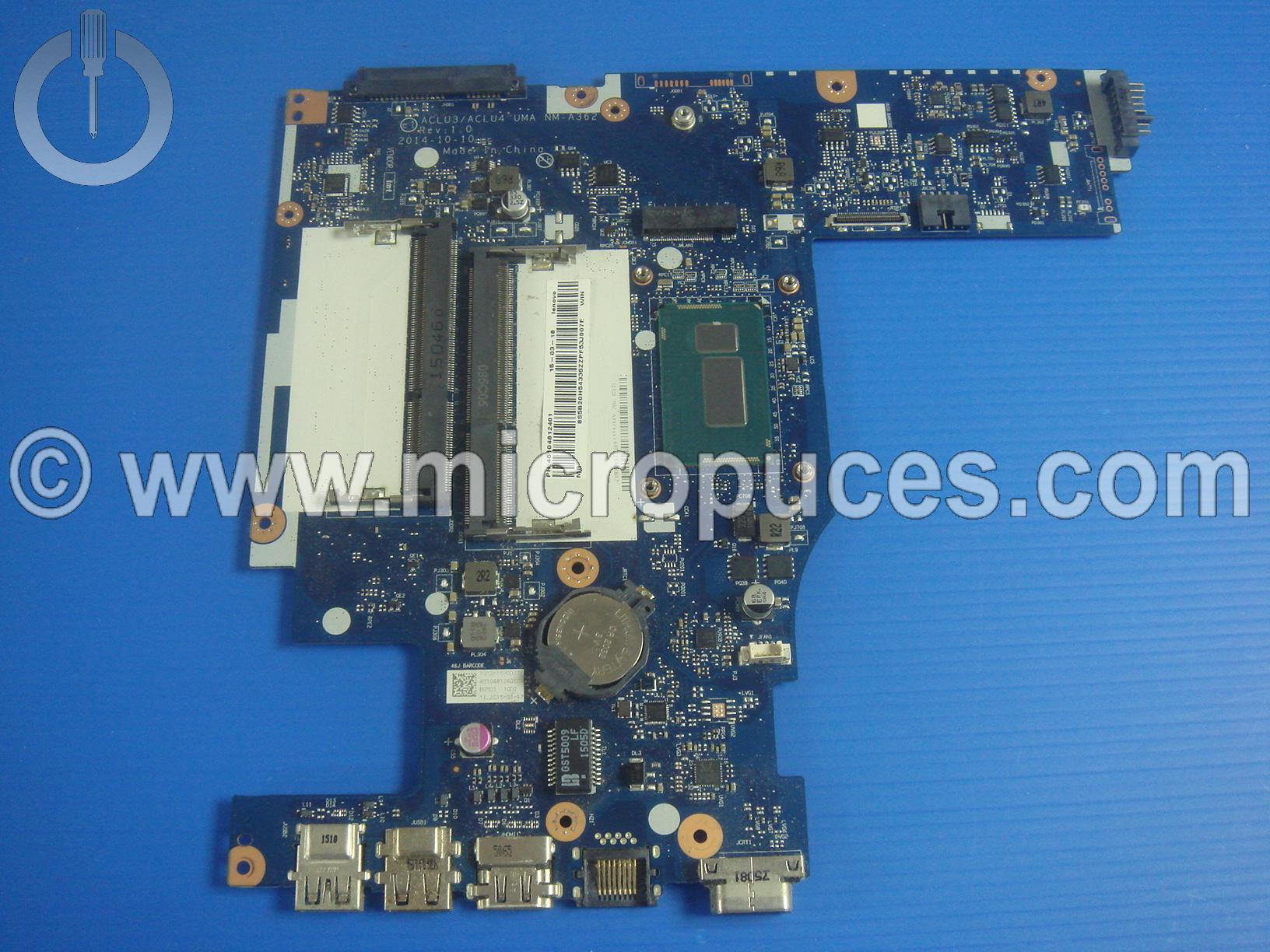 Carte mère Intel Core I3-4005U pour LENOVO G50-80