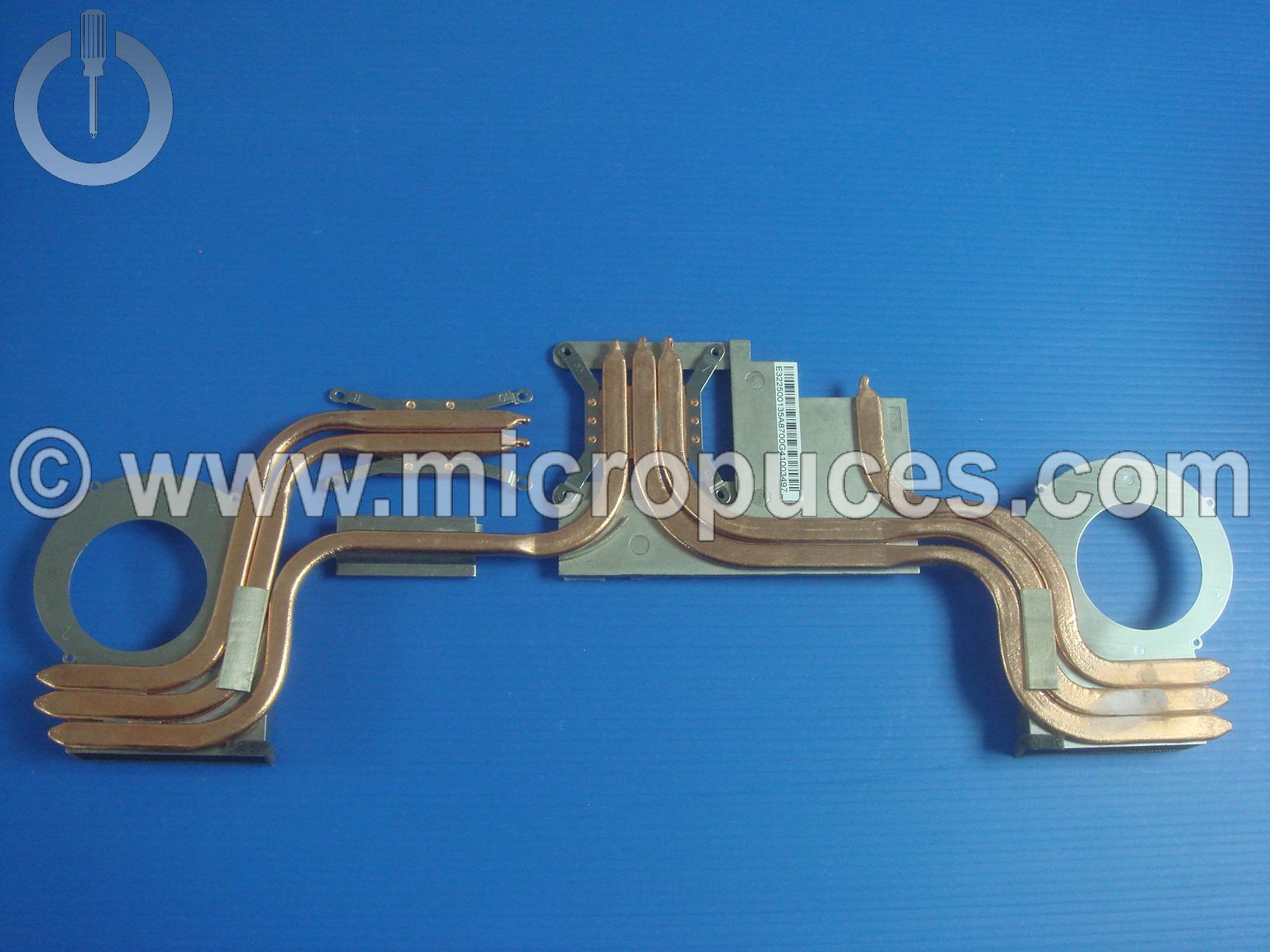Radiateur complet pour MSI GP62MVR