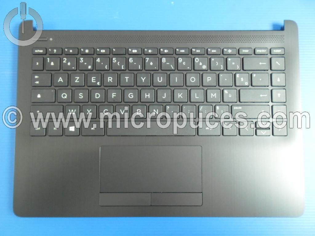 Clavier + plasturgie de dessus  pour HP 14-d 14-c noir