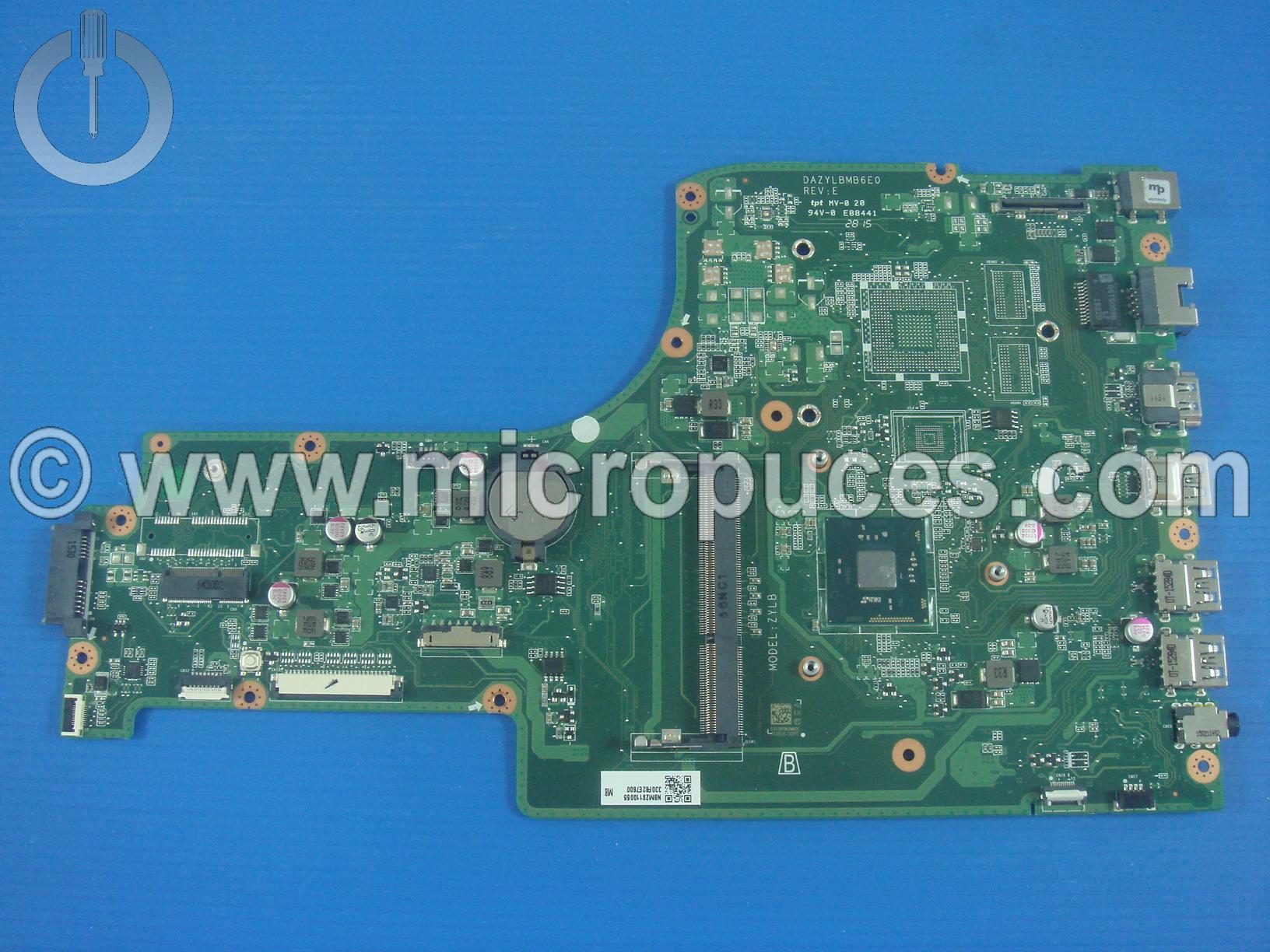 Carte mère NB.MZS11.005 pour Aspire ES1-731 et Packard Bell LG81BA