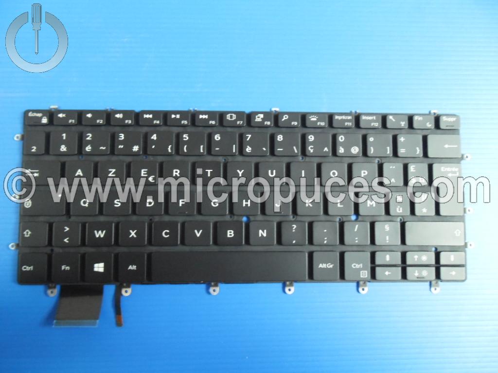 Clavier AZERTY pour DELL XPS 13 (7390 9370 9380 )