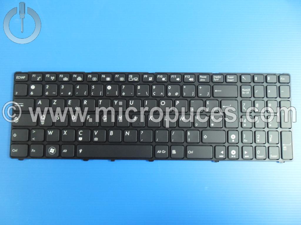 Clavier * NEUF * AZERTY pour ASUS N61 G51 G60 K53 (noir)
