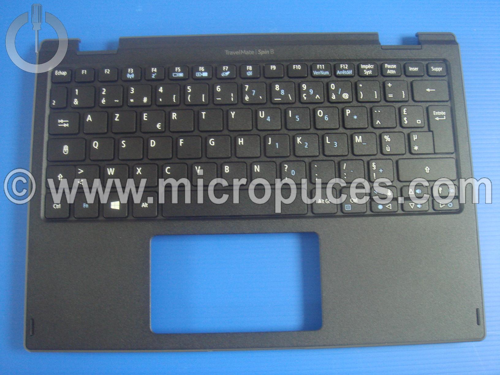 Plasturgie top case + clavier pour Acer Travelmate B118-R Spin B1