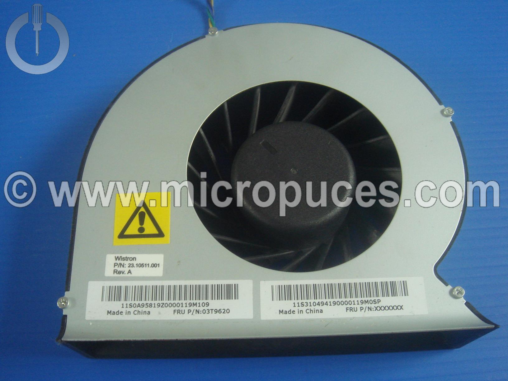 Ventilateur CPU pour ThinkCentre Edge 91Z