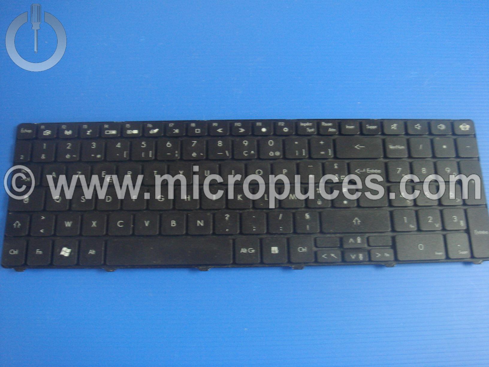 Clavier AZERTY pour PACKARD BELL EasyNote LE11 TE11 TE69 LE69 chiclet