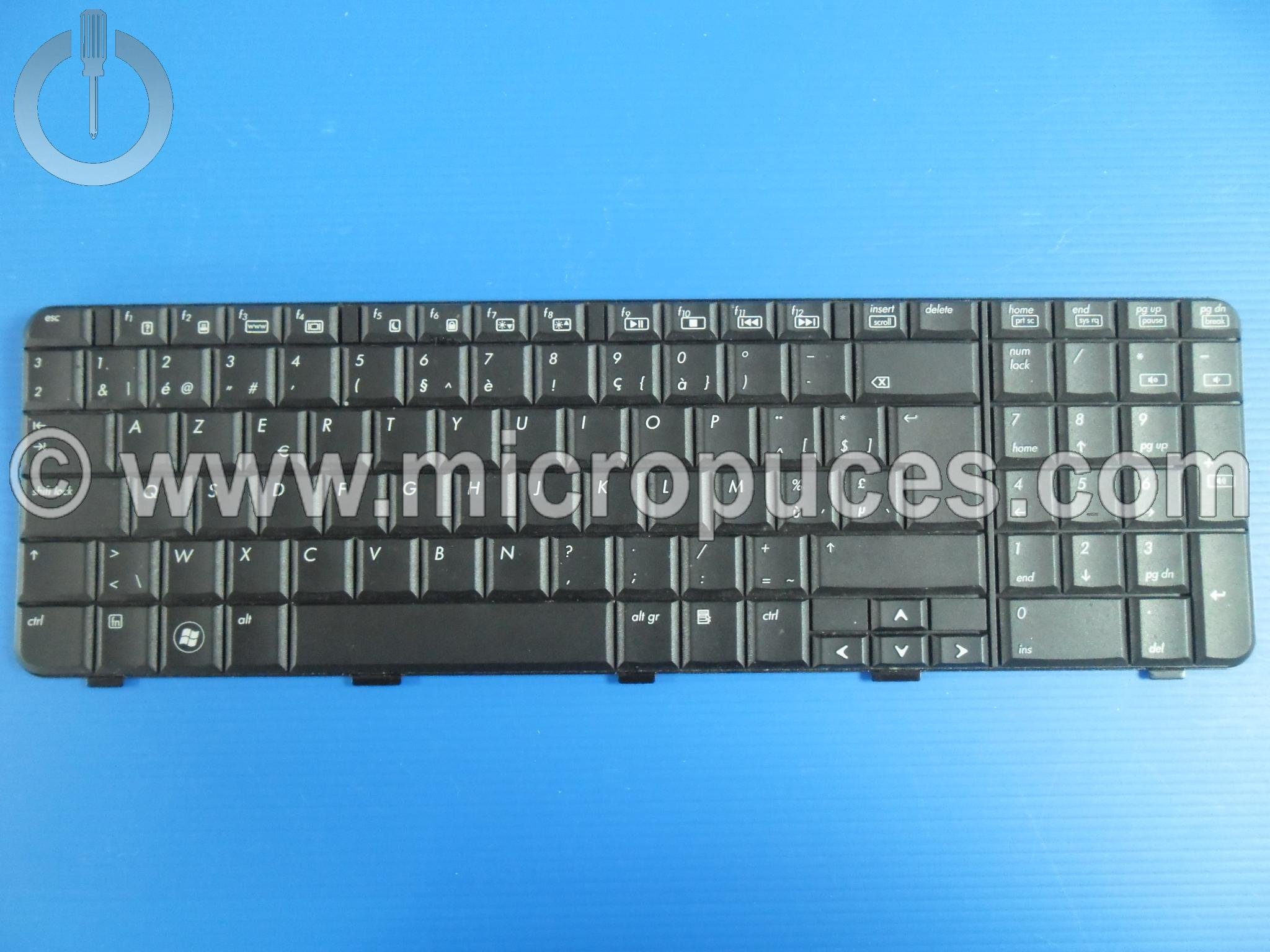 Clavier AZERTY BELGE pour COMPAQ Presario CQ71