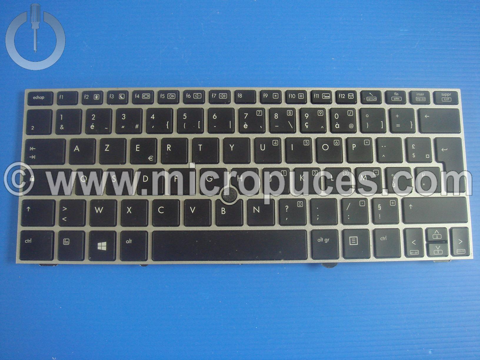 Clavier AZERTY pour HP Elitebook 2170P