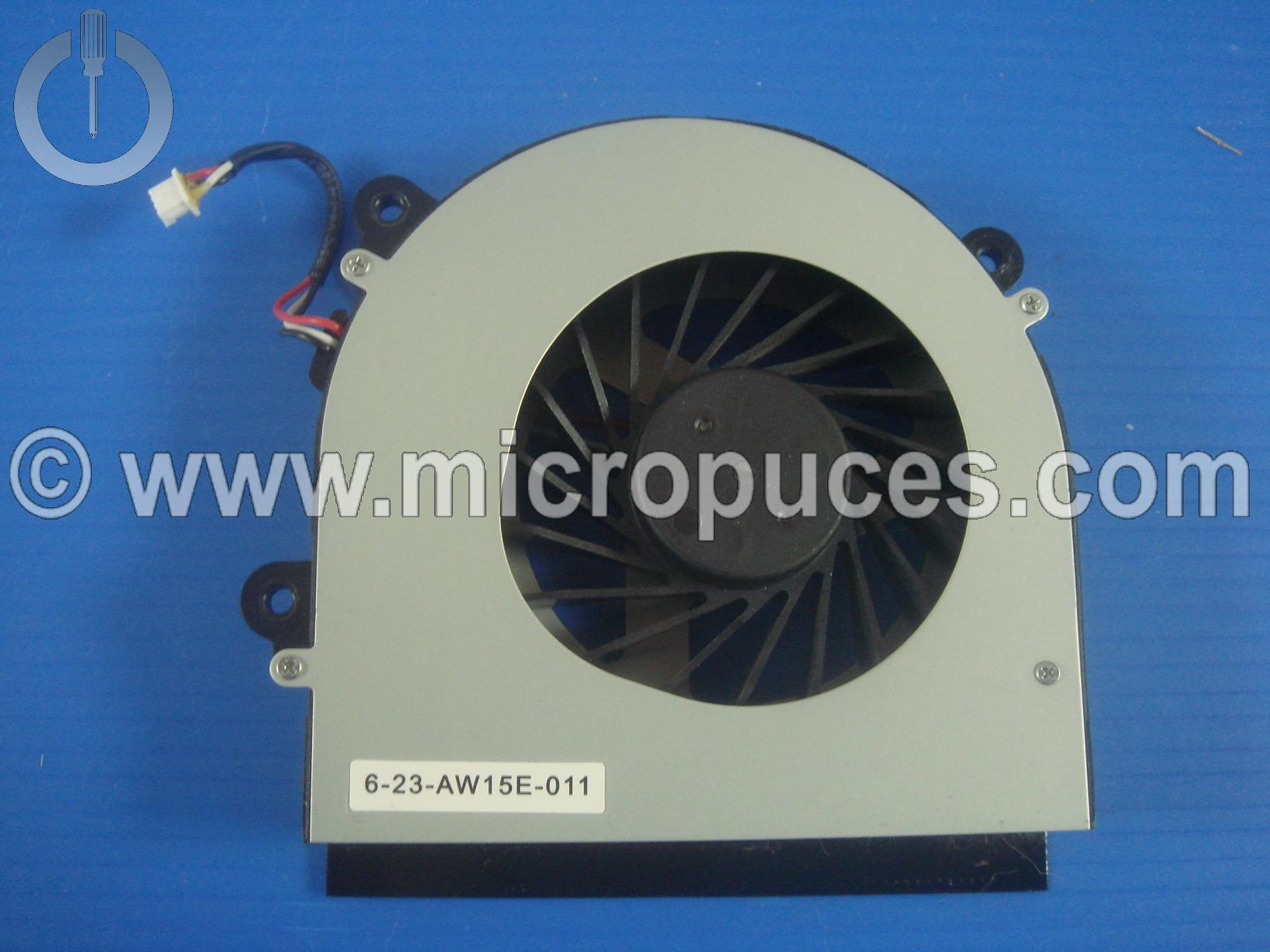 Ventilateur pour CLEVO W150 W350 W670