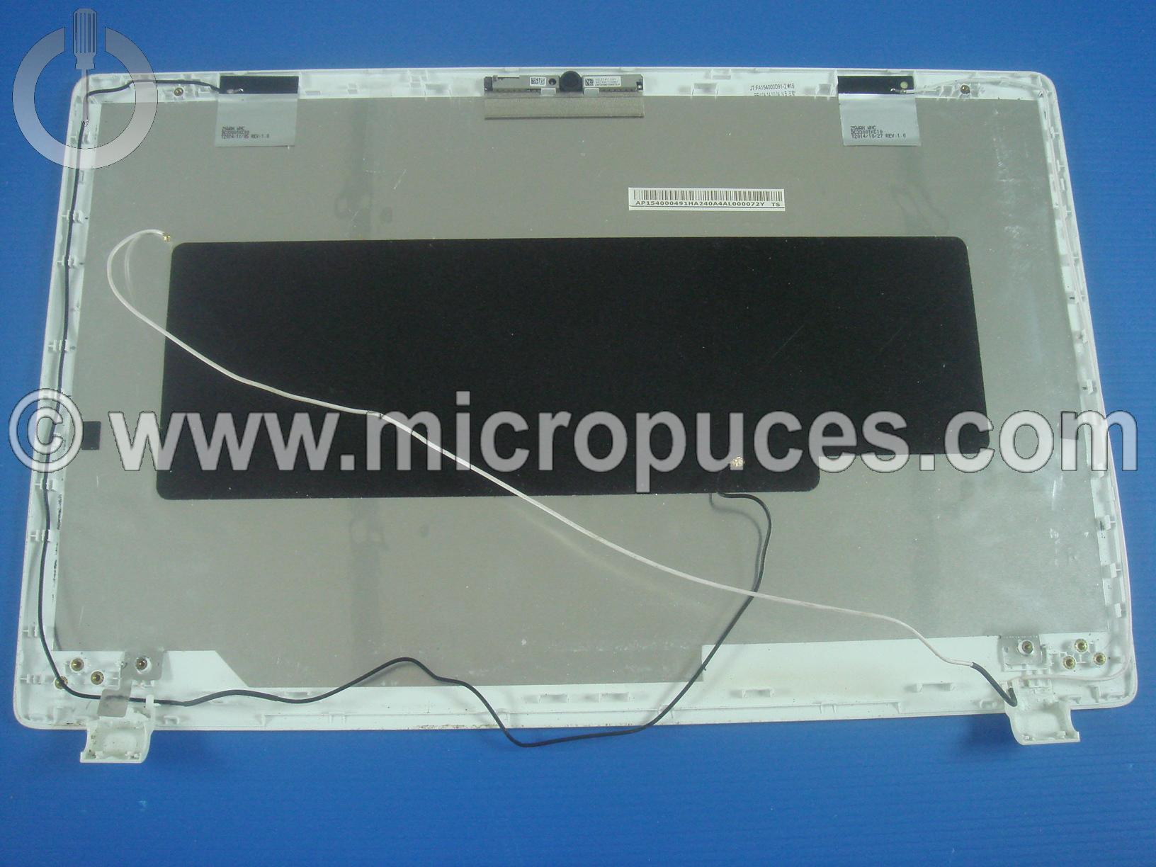 Plasturgie d'écran blanche pour ACER Aspire V3-572