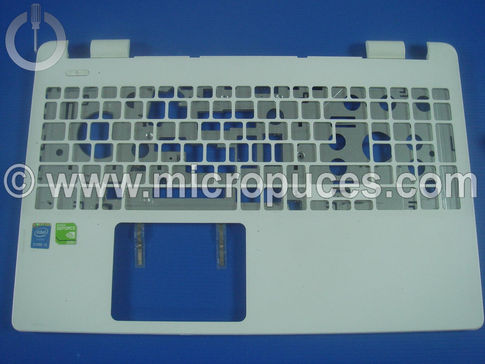 Plasturgie top cover pour ACER Aspire E5 V3 blanche