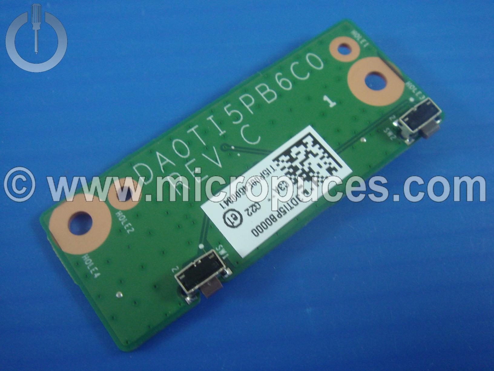 Carte fille * NEUVE * bouton power pour TOSHIBA Satellite W30T-A