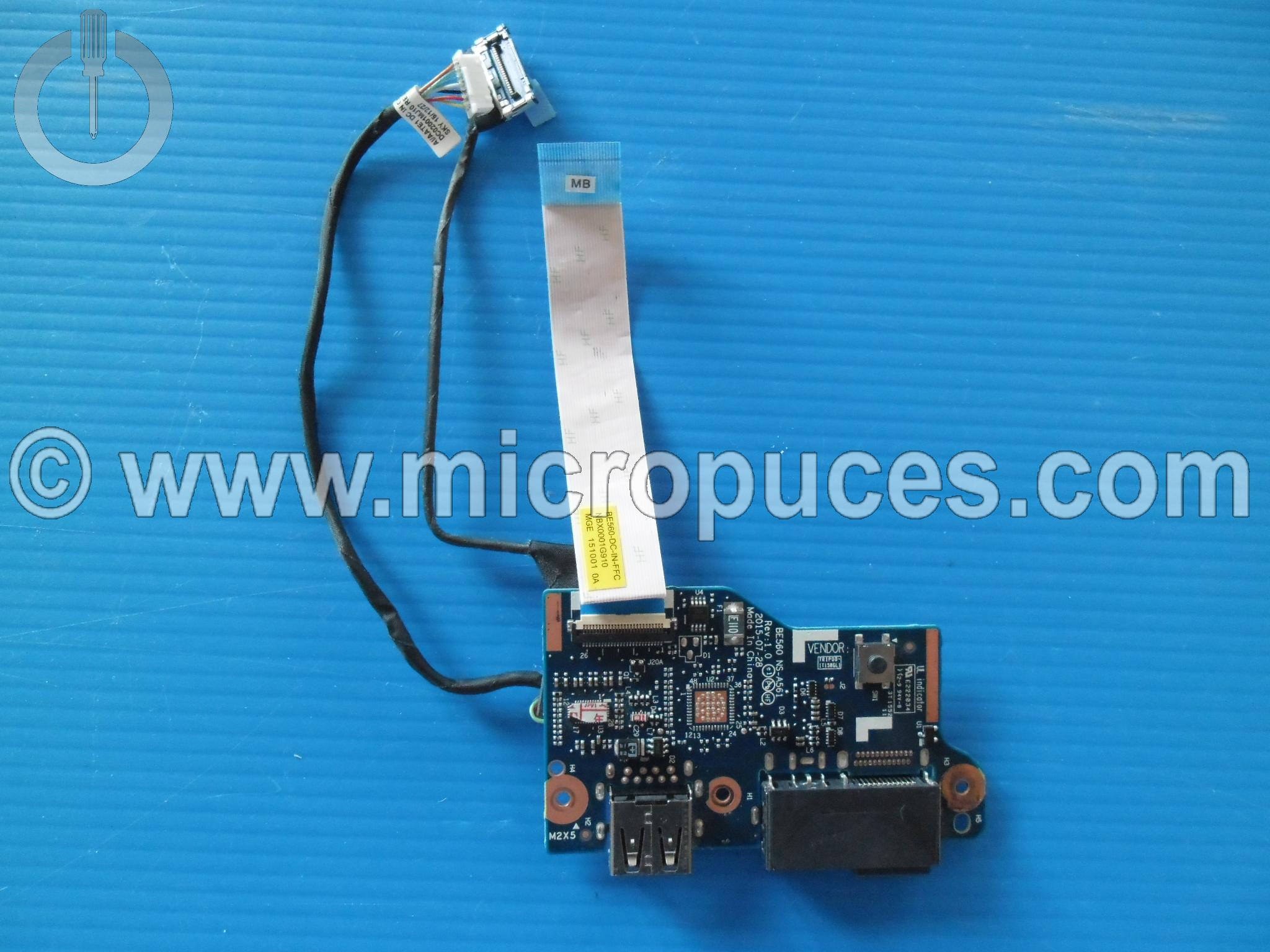 Carte fille USB pour LENOVO E560 version NS-A561