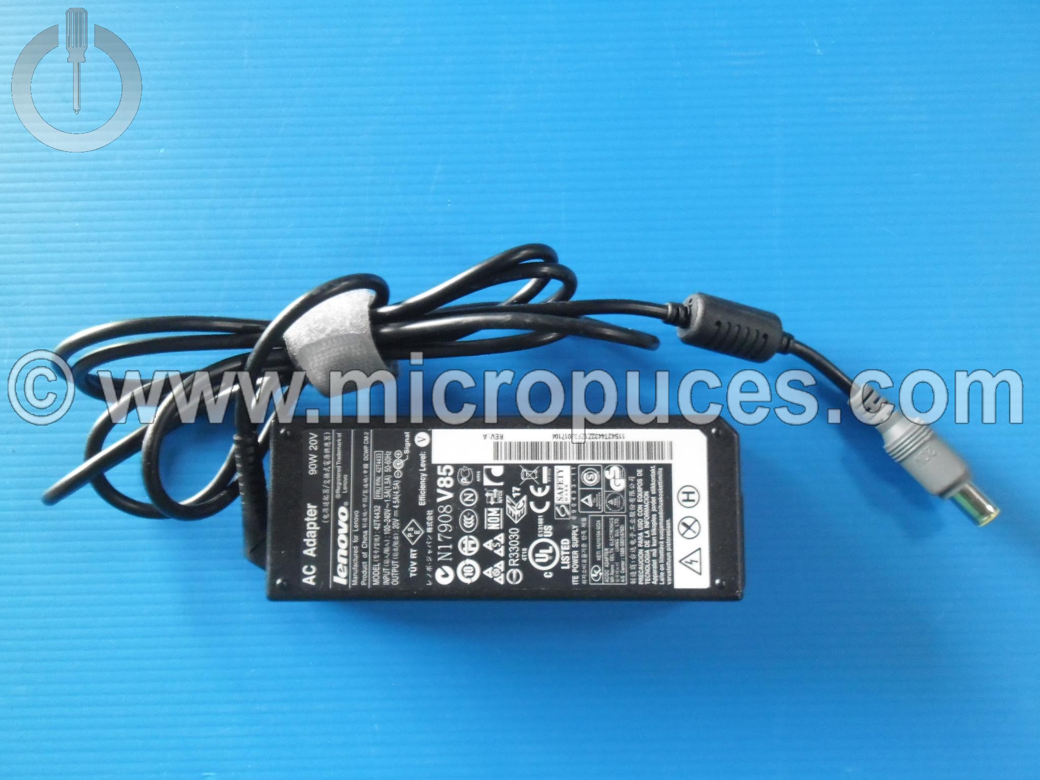 Chargeur pour LENOVO Thinkpad  R500