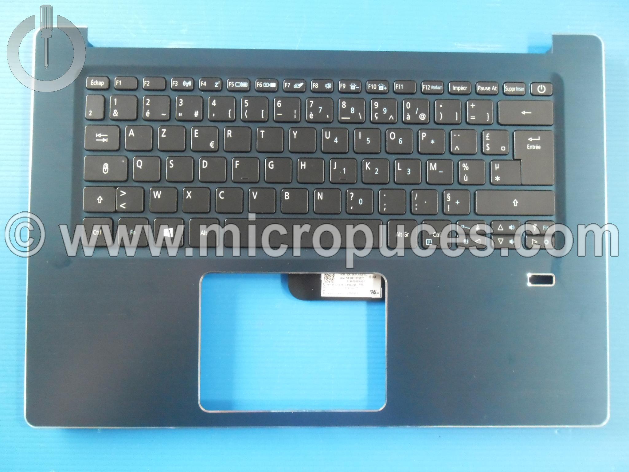 Clavier Azerty + Plasturgie Bleue pour ACER Swift  SF314-52