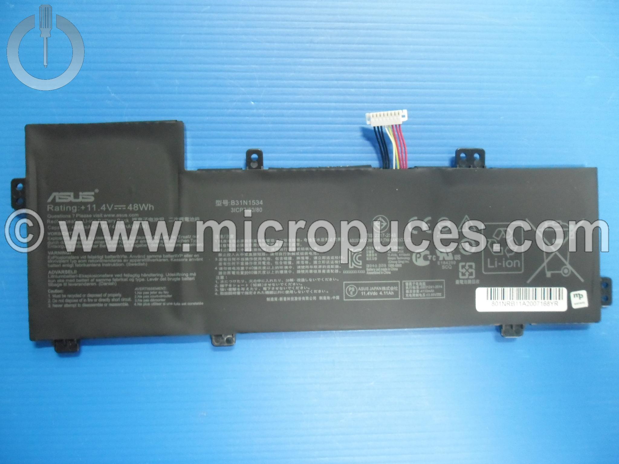 Batterie pour Asus UX510 UX510UW UX510UX