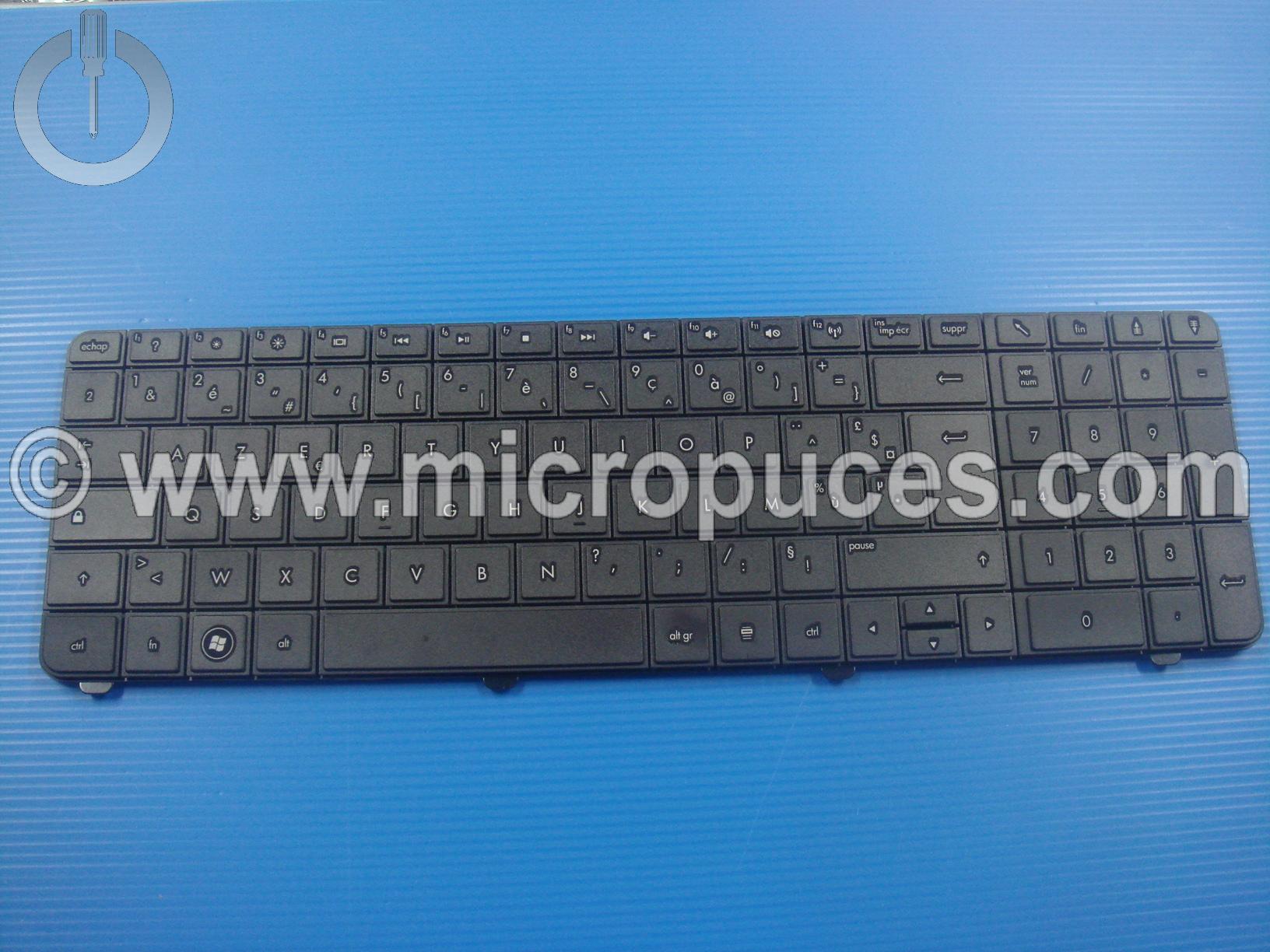 Clavier AZERTY pour HP G7 et G72