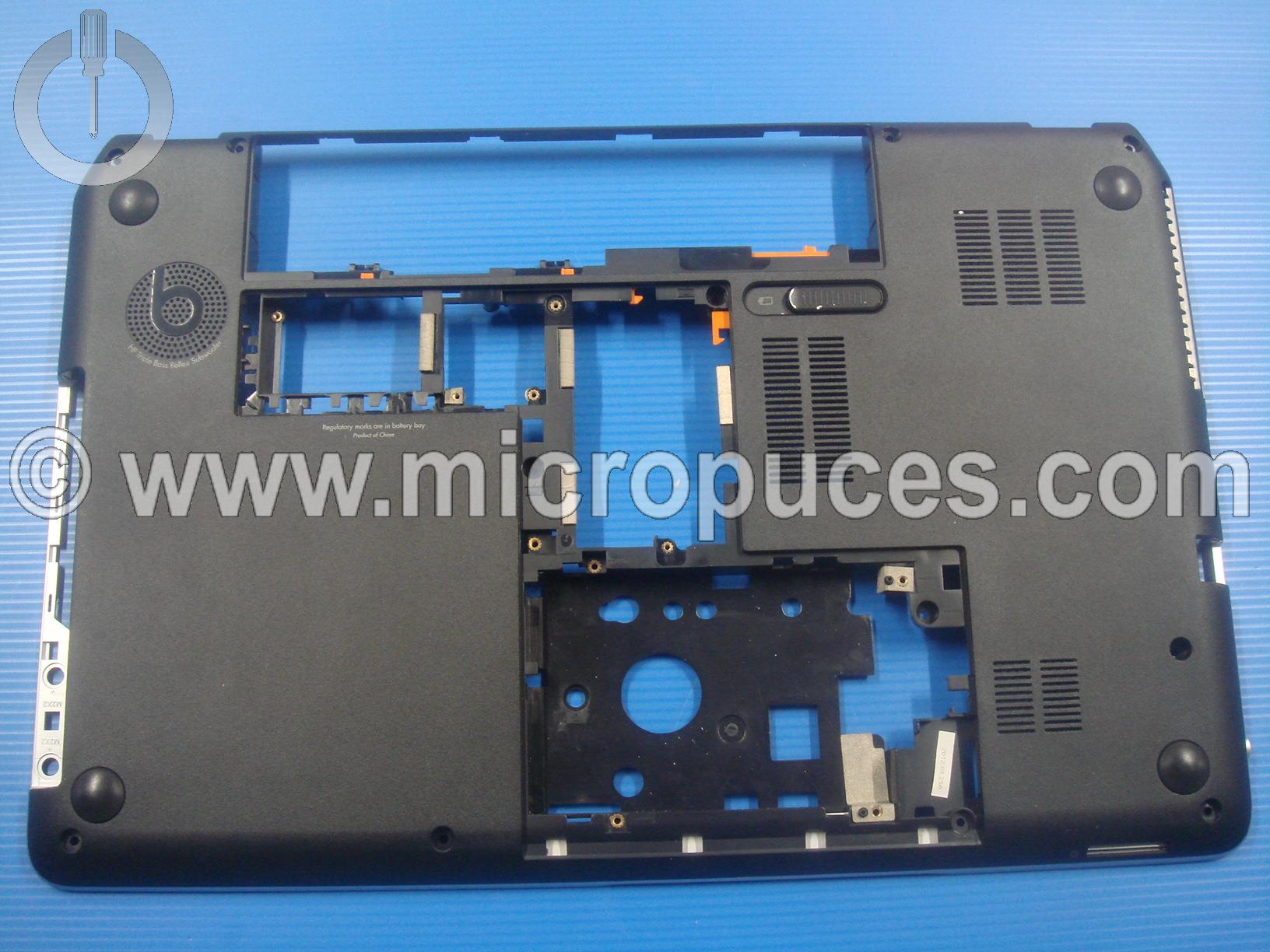 Plasturgie de dessous pour HP Envy m6-1XXX (noir)