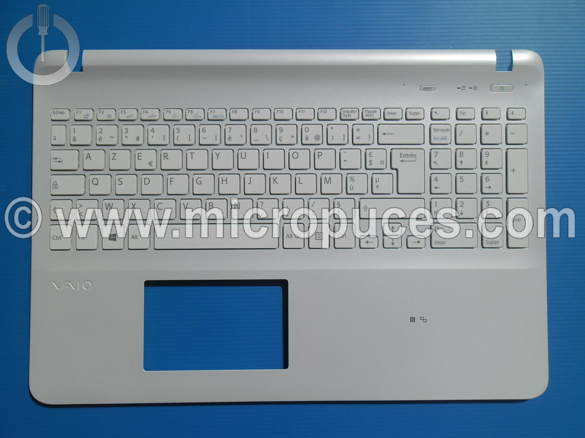 Clavier + plasturgie de dessus pour SONY Vaio SVF