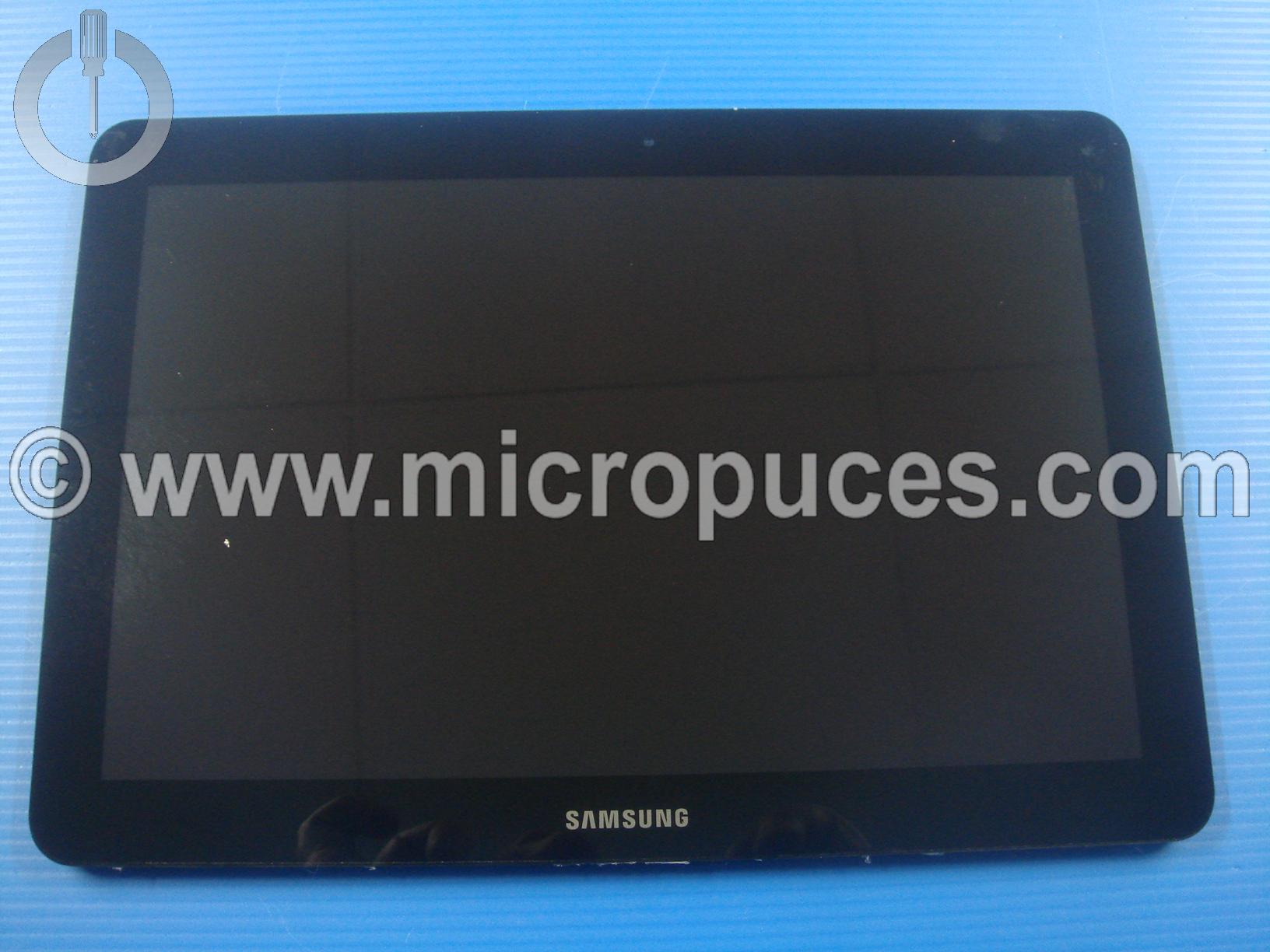 Dalle + vitre tactile Titanium pour Samsung Galaxy Tab 2 10.1"