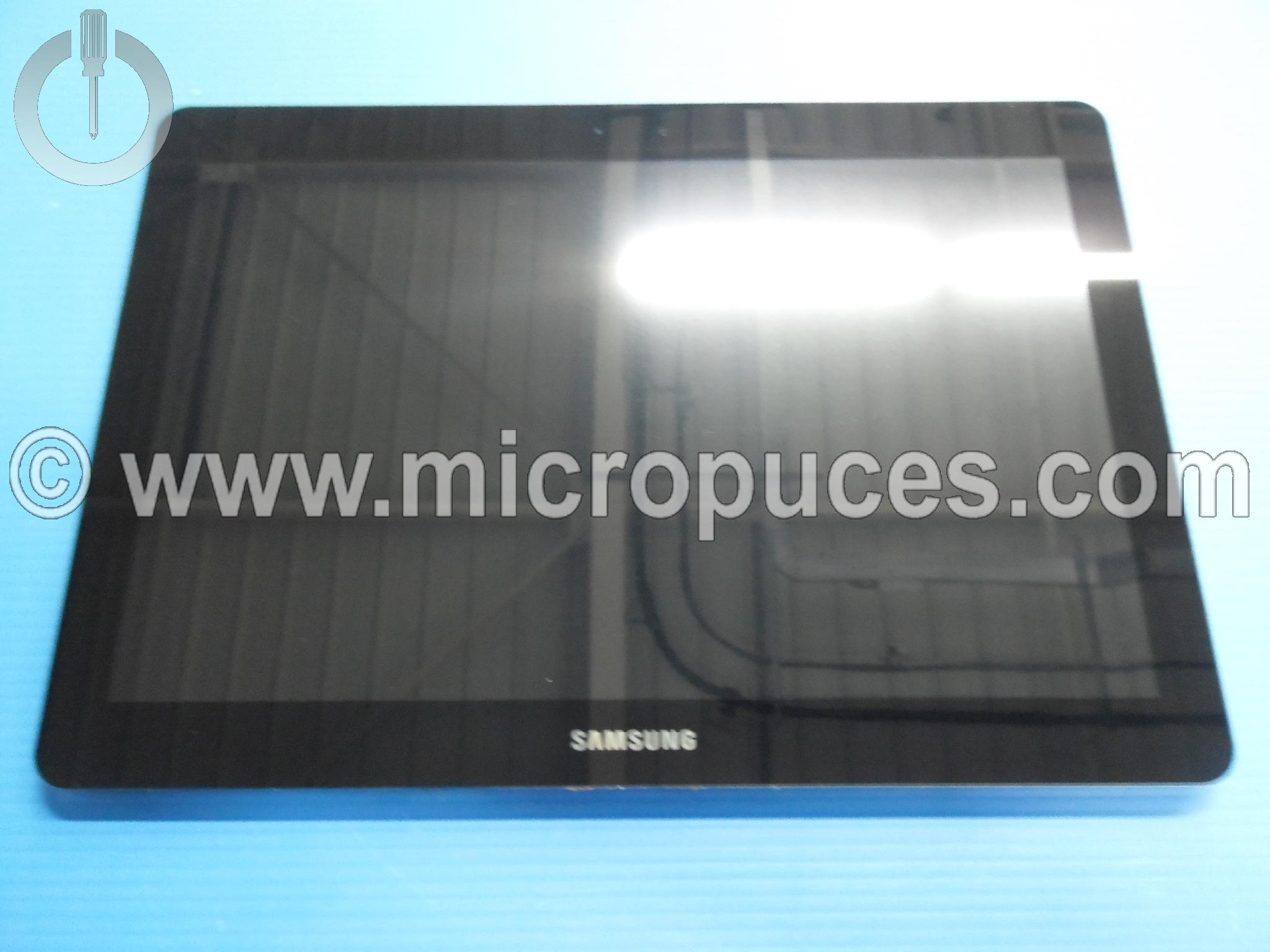 Dalle + vitre tactile * NEUVE * Titanium pour Samsung Galaxy Tab 2 10.1"