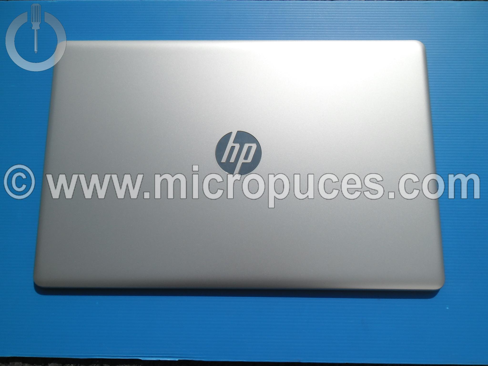 Plasturgie arrière d'écran silver pour HP 17-c etc------