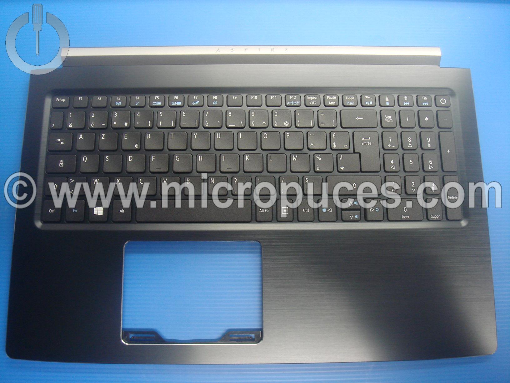 Clavier AZERTY + plasturgie du dessus pour ACER Aspire A515-51