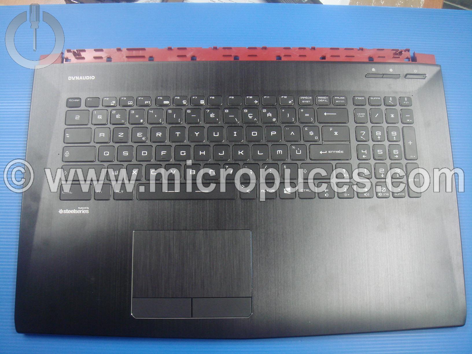 Clavier AZERTY + plasturgie de dessus pour MSI GE72