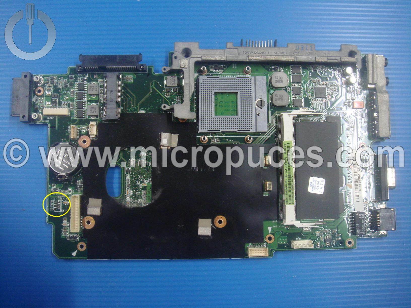 Carte mère pour ASUS K70IJ X70IJ 60-NWLMB1000-B05