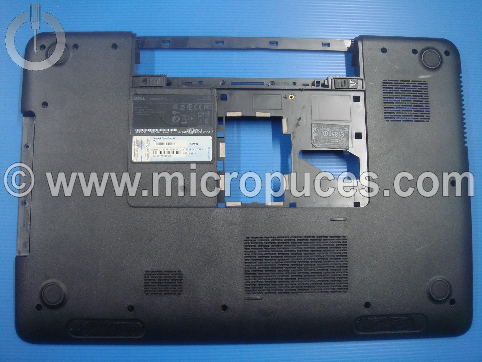 Plasturgie bottom case pour Dell Inspiron 17R (N7110)
