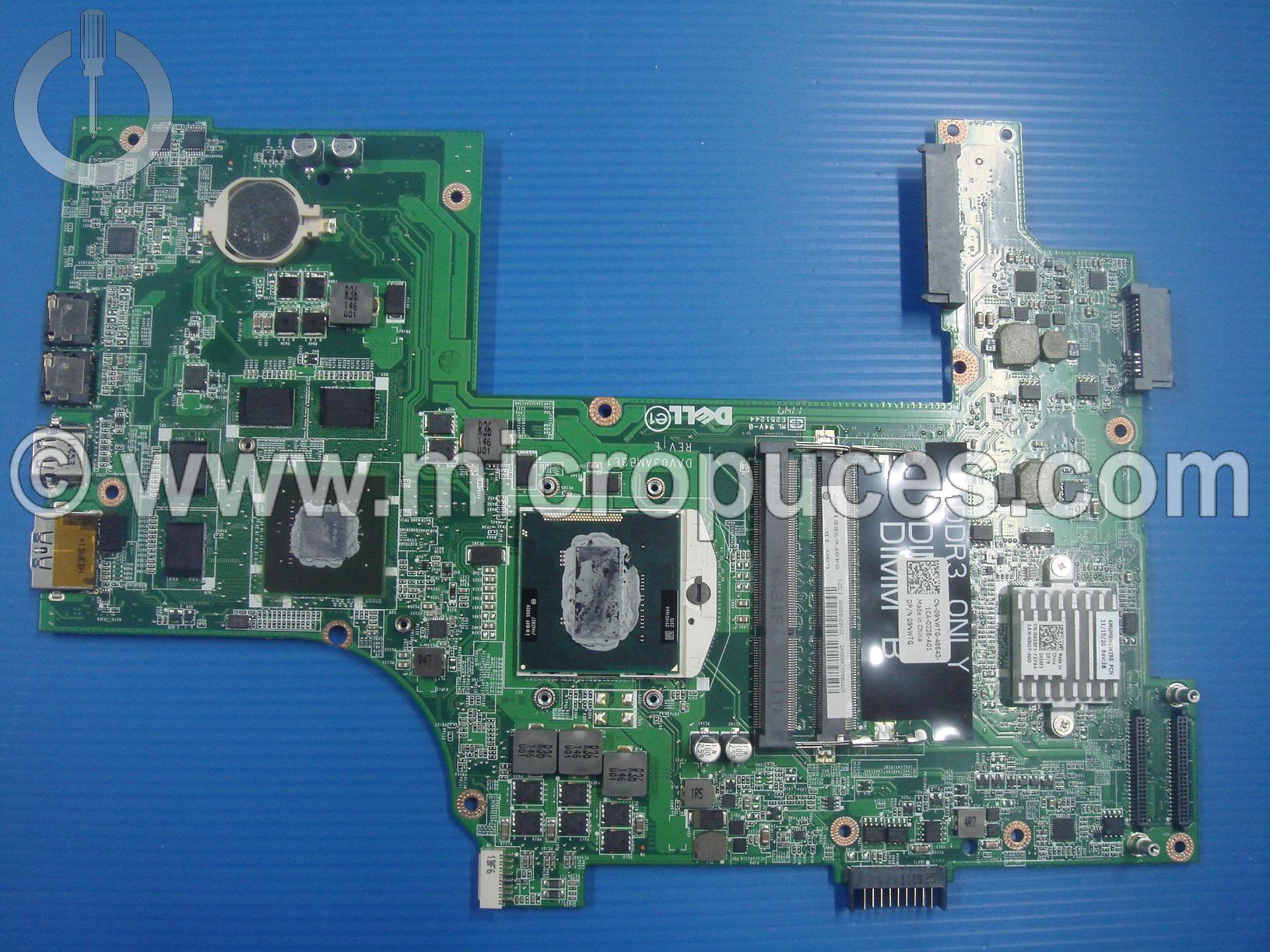Carte mère 09NWTG pour Dell Inspiron 17R (N7110)