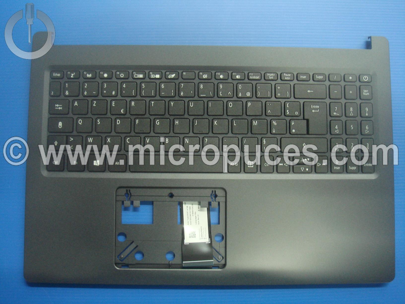 Clavier + plasturgie de dessus pour ACER Aspire A515-54