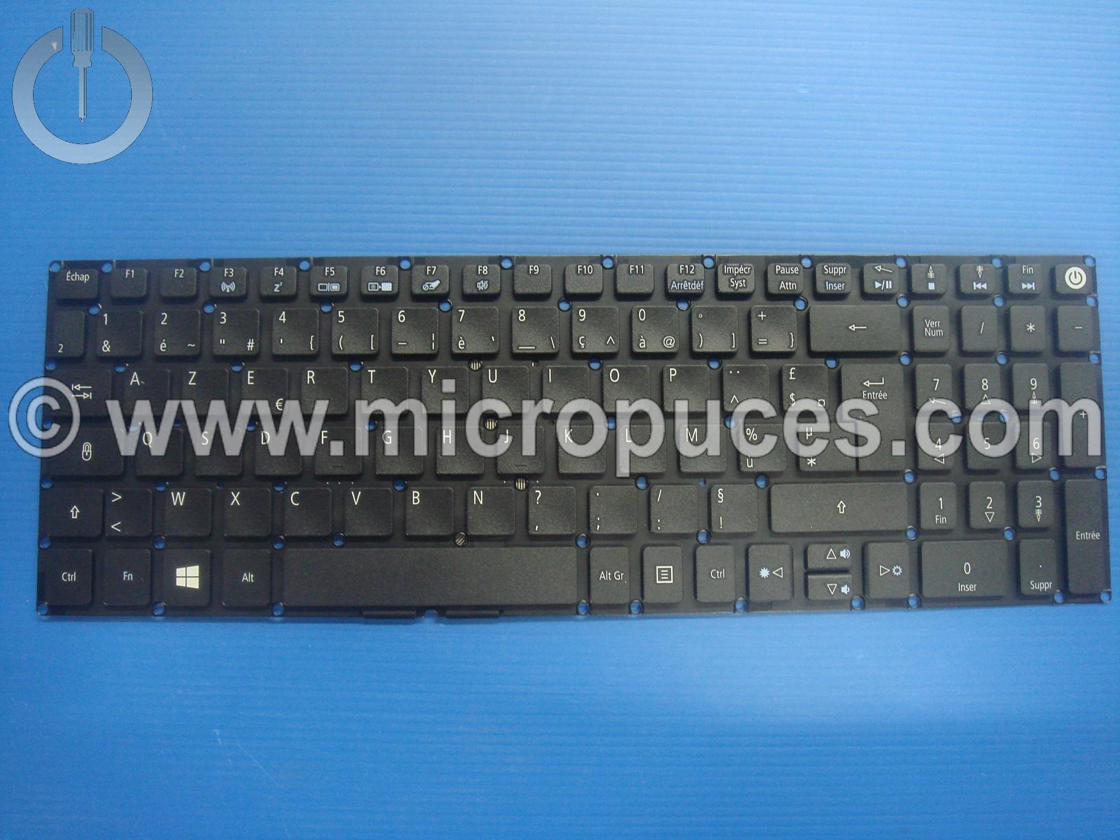 Clavier AZERTY pour ACER Aspire A515-51G