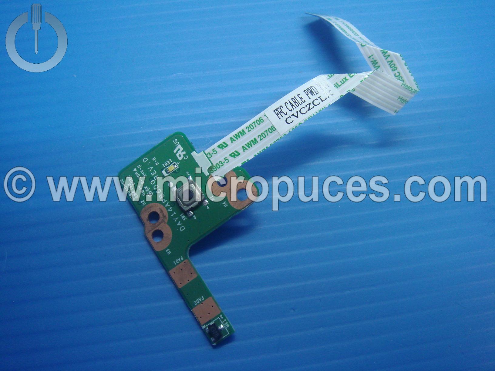 Carte fille bouton power pour HP pavilion 15-p
