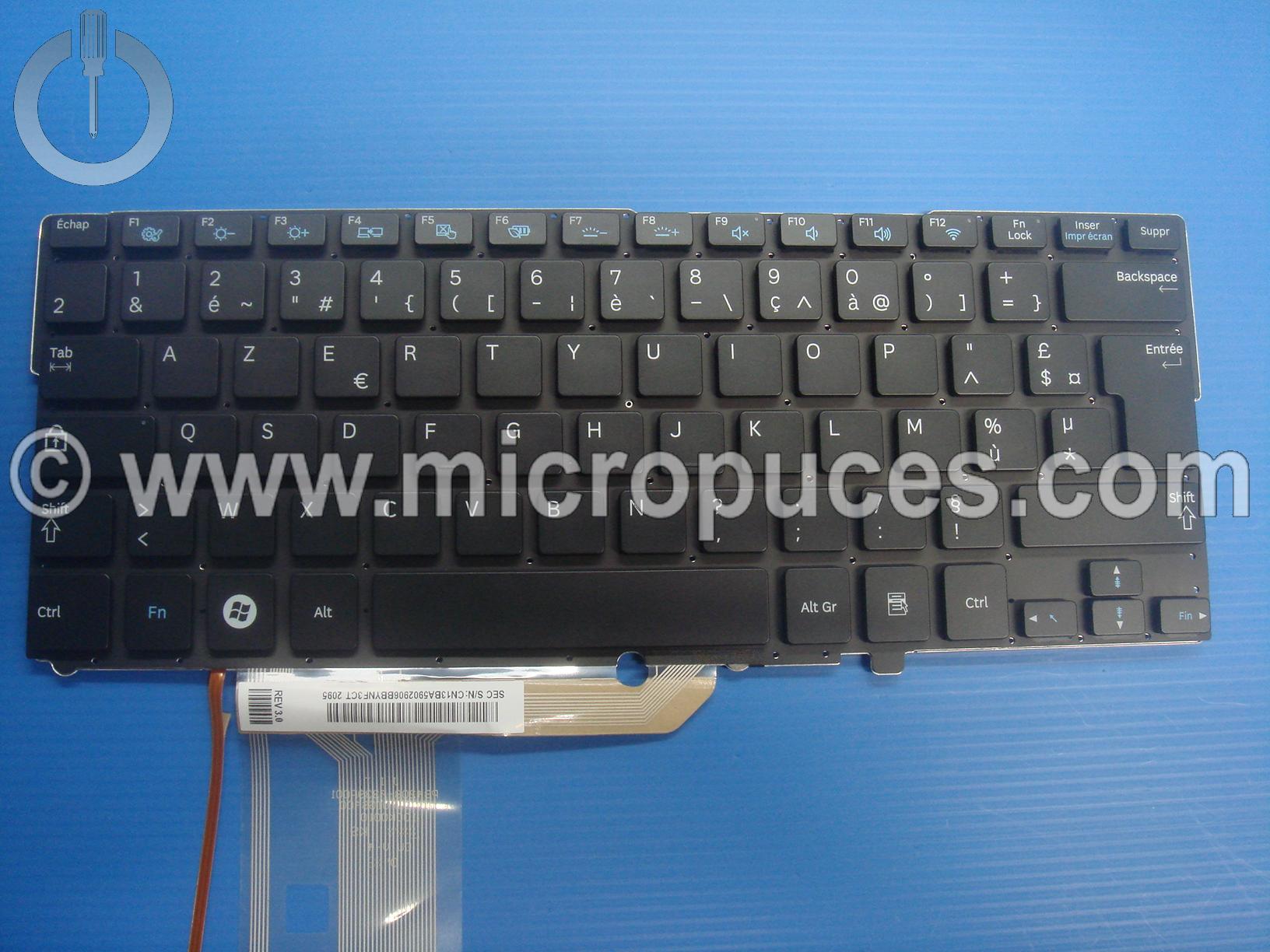 Clavier AZERTY pour SAMSUNG NP900X3A