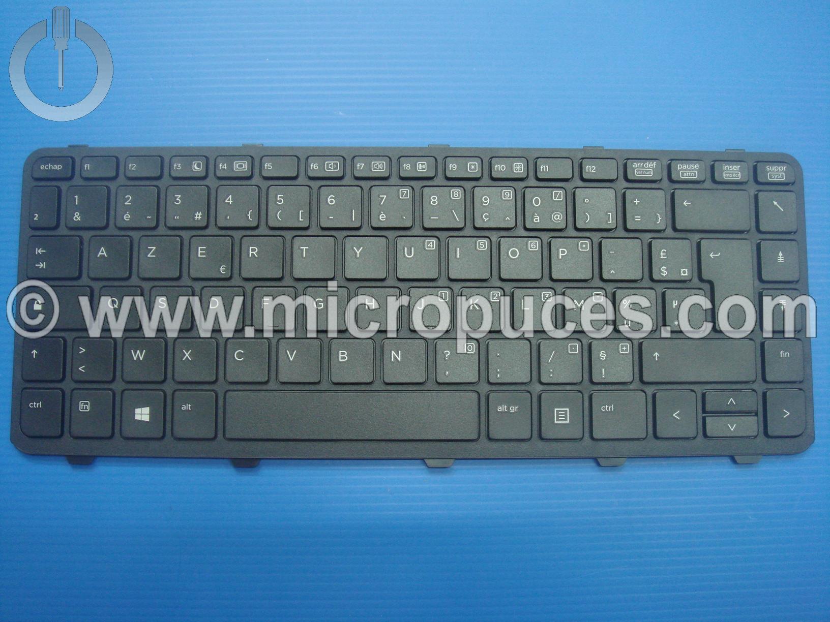 Clavier AZERTY pour HP Probook 430 G1