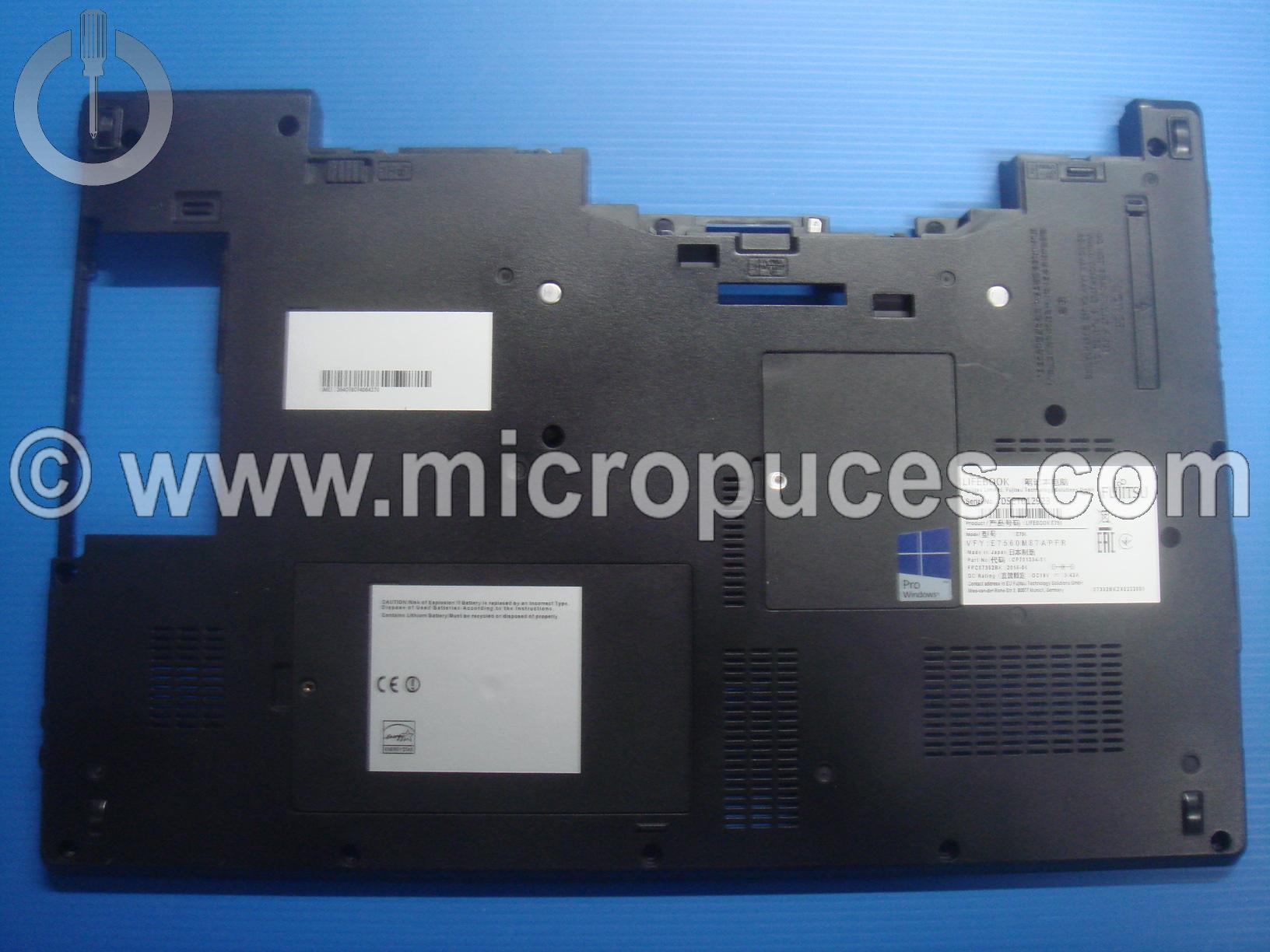 Plasturgie de base pour Fujitsu Lifebook E7 series