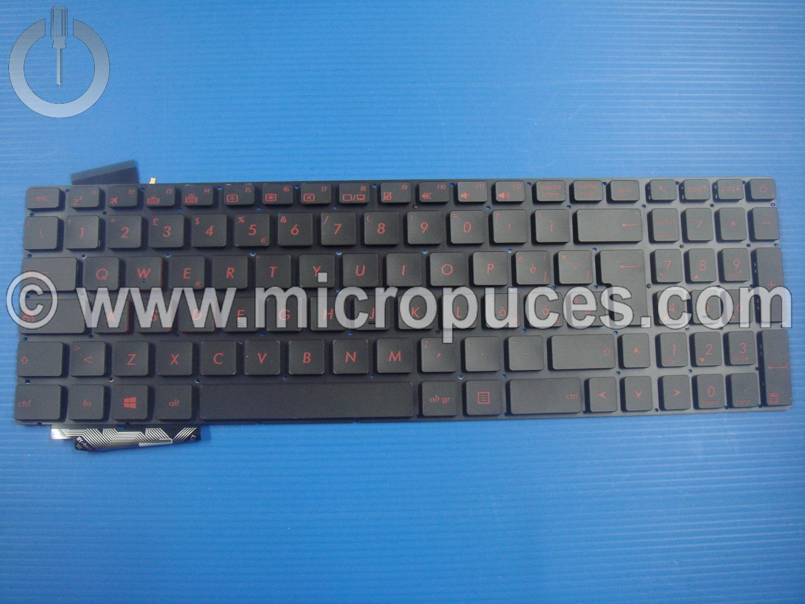 Clavier QWERTY IT per ASUS GL752 GL742