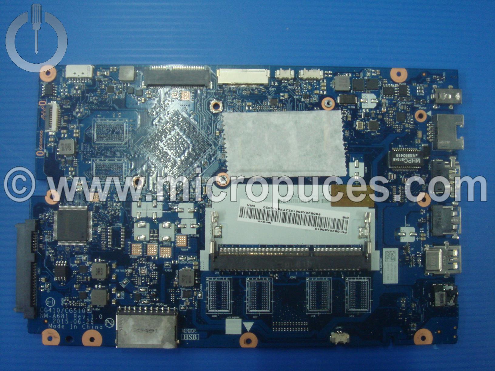 Carte mère pour LENOVO Ideapad 100-15IBD et B50