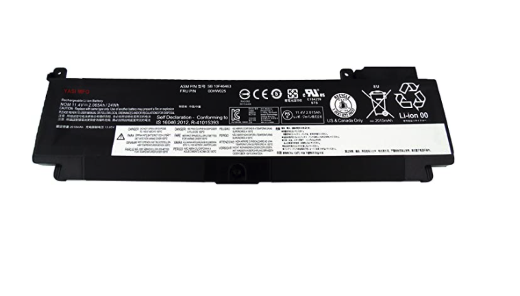 Batterie de remplacement pour Thinkpad T460S T470S