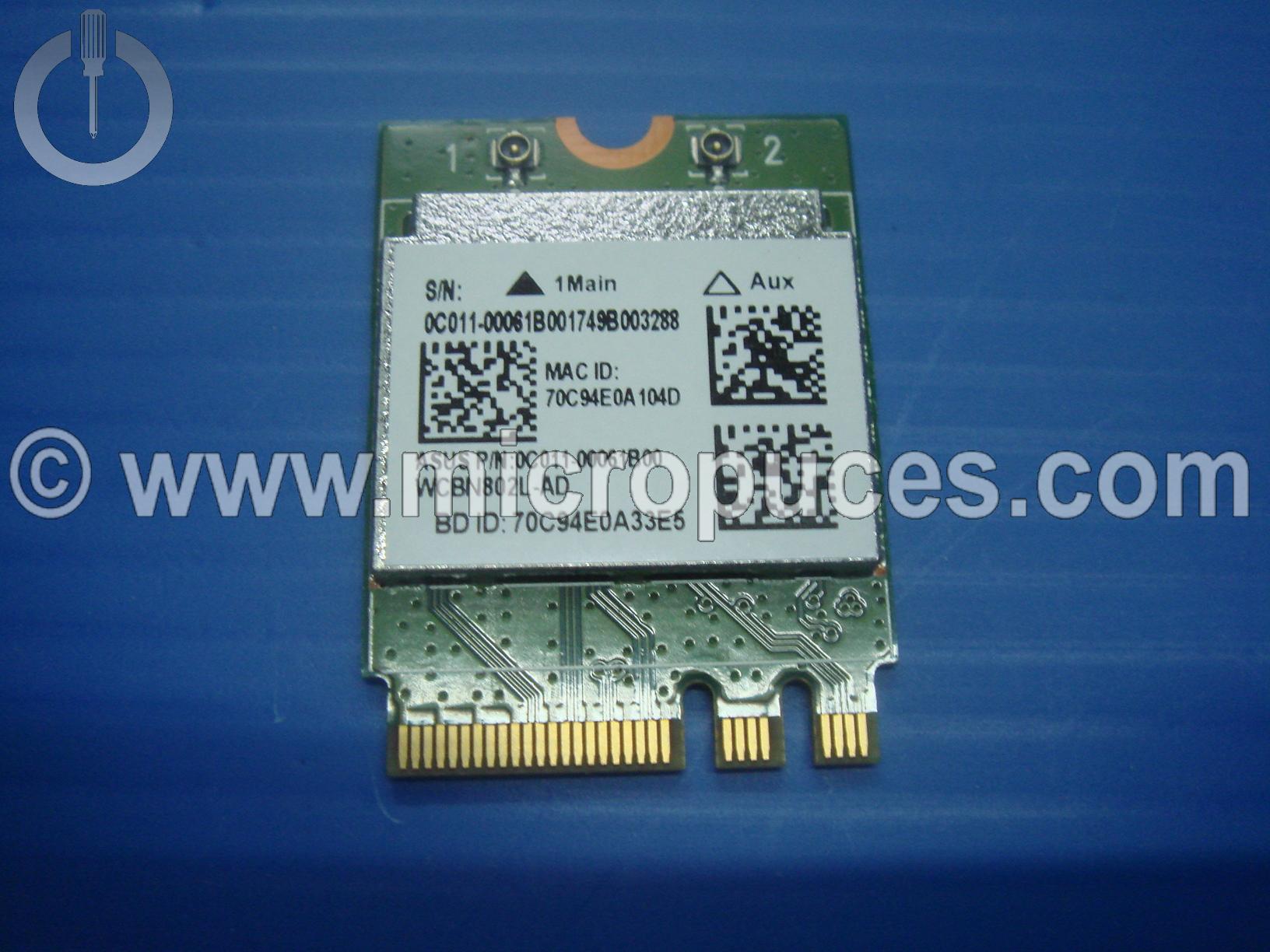 Carte WIFI Bluetooth WCBN802L-AD