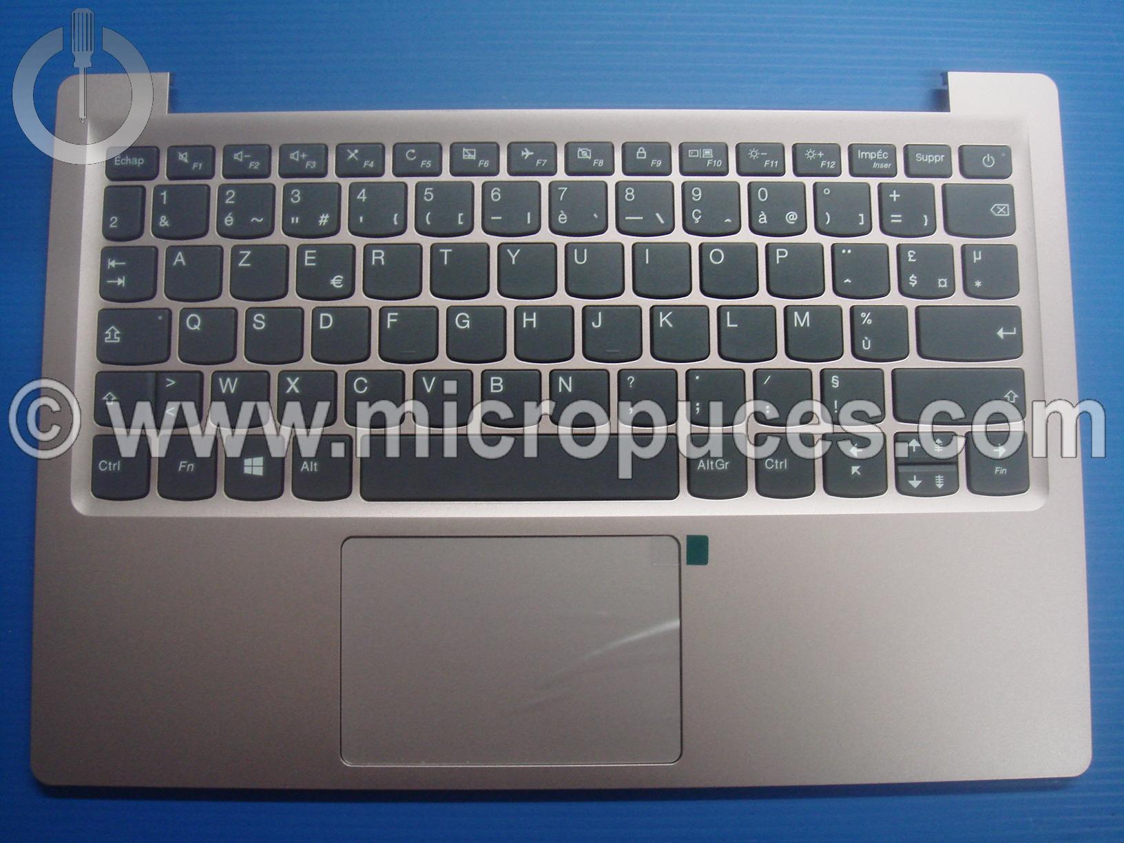 Plasturgie top cover + Clavier  pour LENOVO Ideapad 320S-13 silver