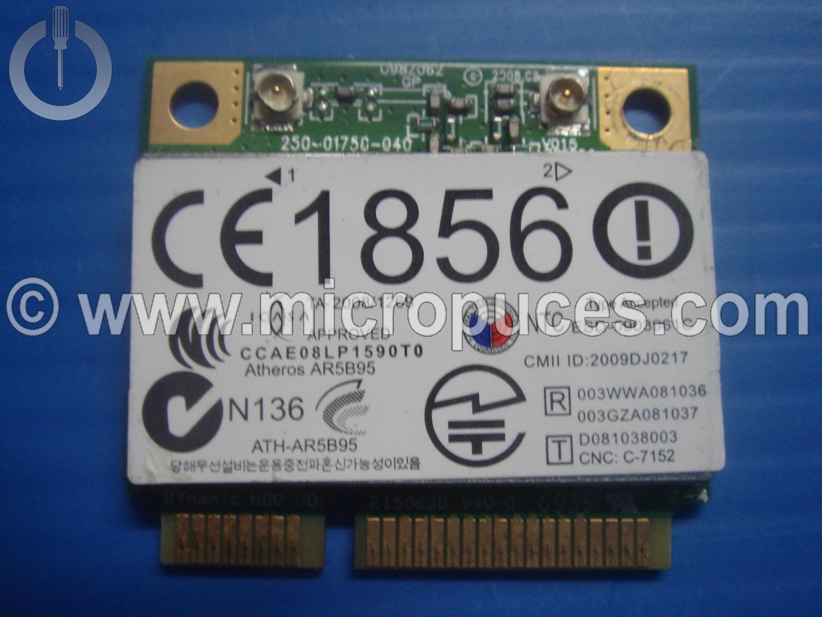 Carte WIFI miniPci Express ATHEROS AR5B95 "courte"