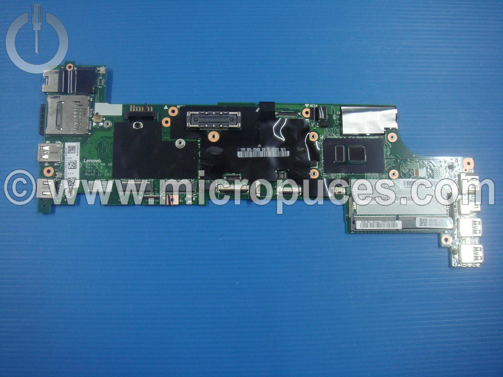 Carte mre Lenovo X260 i7-6500U UMA