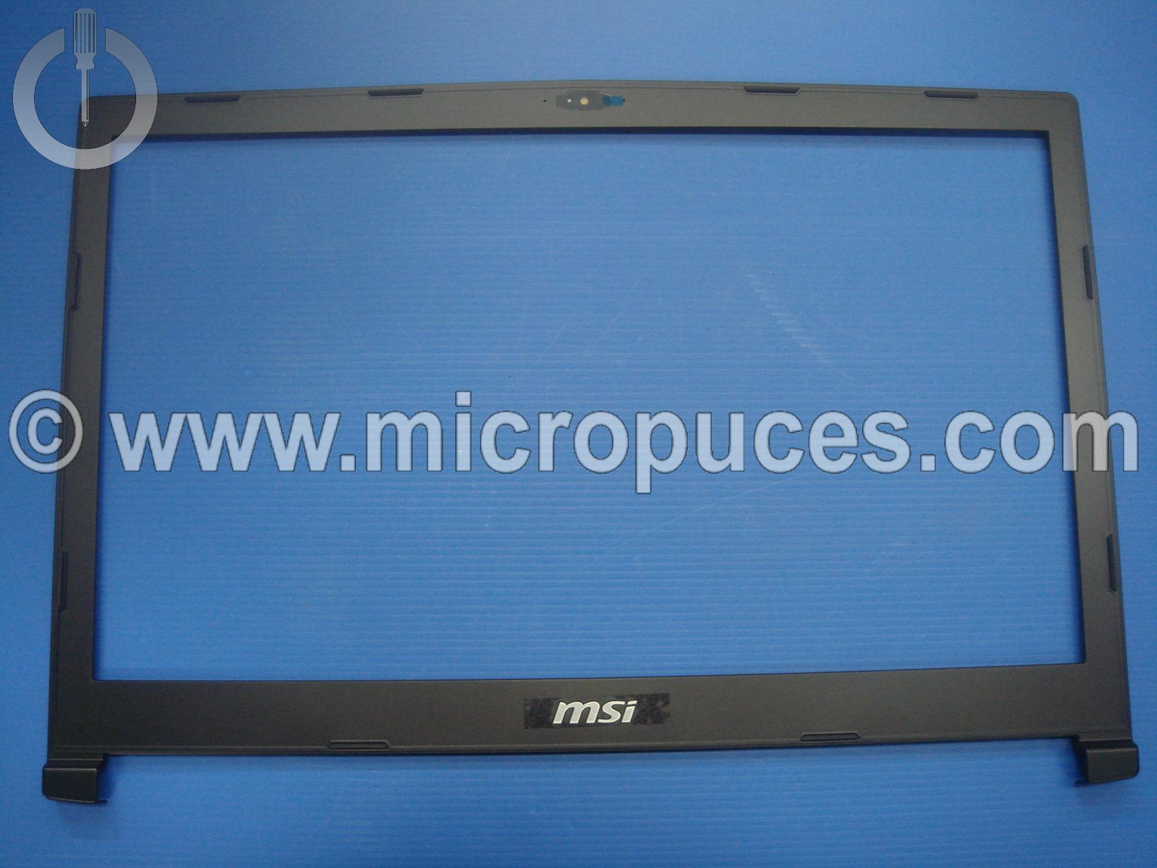 Plasturgie tour d'écran pour MSI GL73 ou GP73