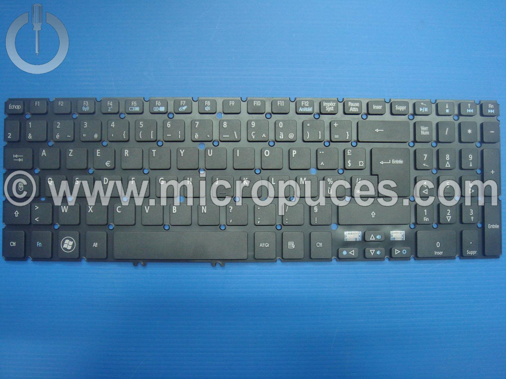 Clavier AZERTY cpour Acer Aspire M3