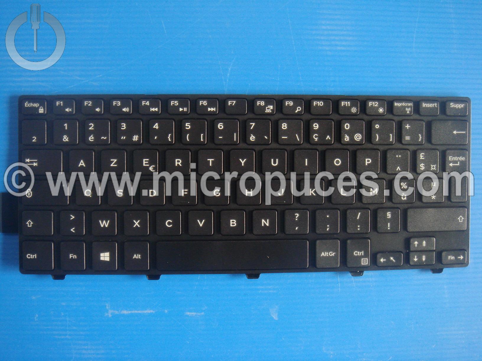 Clavier DELL AZERTY pour Inspiron 14 et Latitude 14